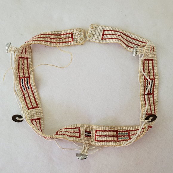 Beaded Belt with Coins African Kenya main image 8